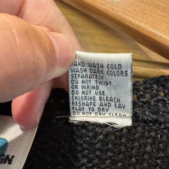 Vintage Paul Harris Design Grandma Core Cardigan Embroidered Snowflakes / small - Picture 5 of 11